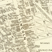 old Miami Beach map