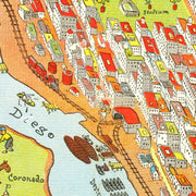 old San Diego map