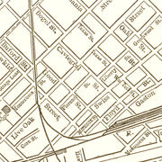 old Dallas map