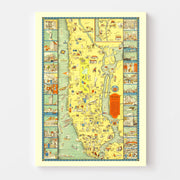 map of Manhattan