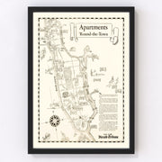 Manhattan Vintage Map 1935