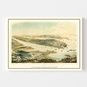 map of Manhattan Isl