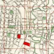 old San Antonio map