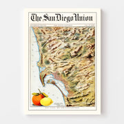 map of San Diego Bay