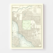 map of San Diego
