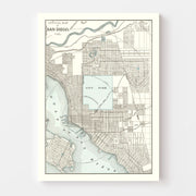 map of San Diego