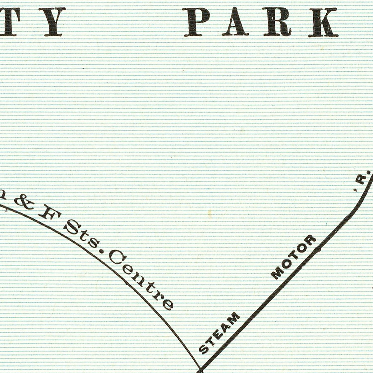 Restored historic details from the 1893 city map of San Diego, California