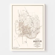 map of Austin