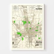 map of Columbus
