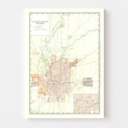 map of Indianapolis