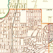 old Indianapolis map