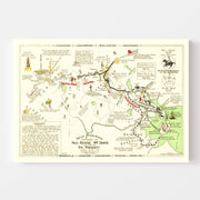 map of Rides of Paul