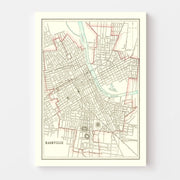 map of Nashville