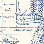 old Las Vegas map