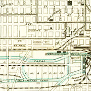 old Milwaukee map