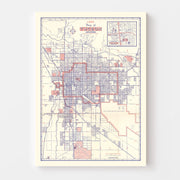 map of Tucson