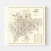 map of Atlanta