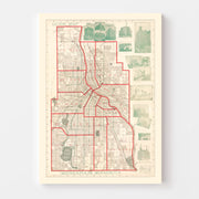 map of Minneapolis