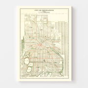 map of Minneapolis
