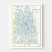 map of Minneapolis