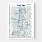 map of Tulsa