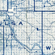 old Tulsa map