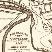 old Cleveland map