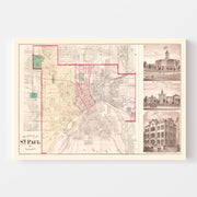 map of St. Paul