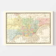 map of Cincinnati