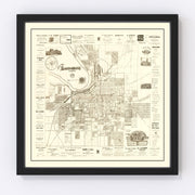 Montgomery Vintage Map 1899