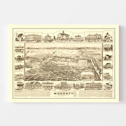 map of Modesto