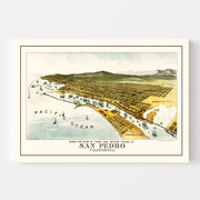 map of San Pedro