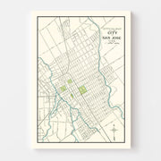 map of San Jose