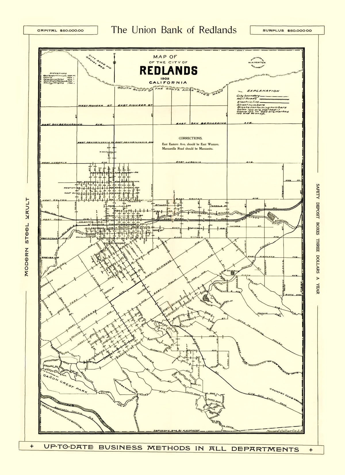 Preview of Vintage Map of San Jose, California 1899