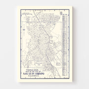 map of San Luis Obis