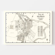 map of Redding