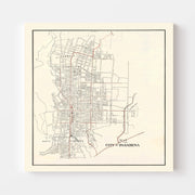 map of Pasadena