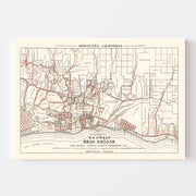 map of Montecito