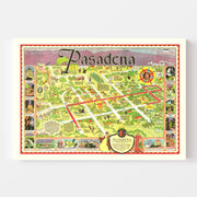 map of Pasadena