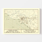 map of Pasadena