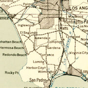 old Pasadena map