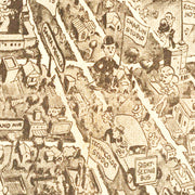 old Hollywood map