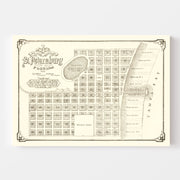 map of St. Petersbur