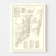 map of Miami