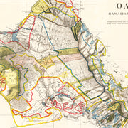 old Oahu map