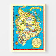 map of Hawaii