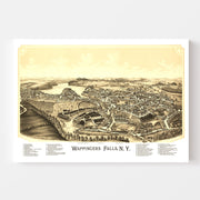map of Wappingers Fa