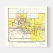 map of South Bend