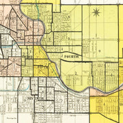 old South Bend map