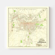 map of Louisville